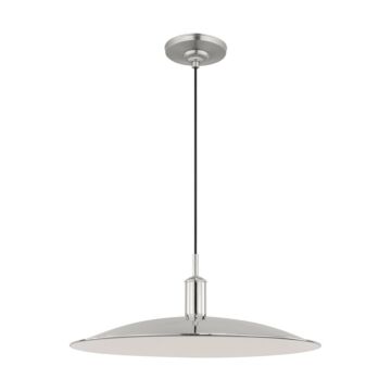 Dash LED Pendant in Polished Nickel by Visual Comfort Studio