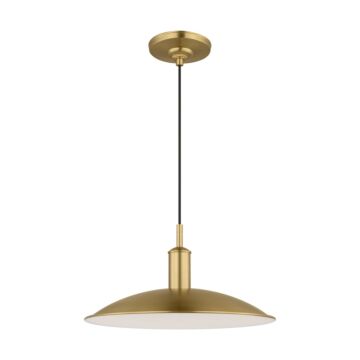 Dash LED Pendant in Burnished Brass by Visual Comfort Studio