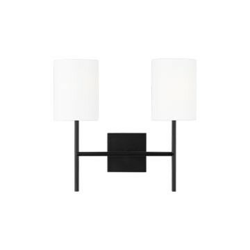 Key  Wall Sconce in Midnight Black by Visual Comfort Studio