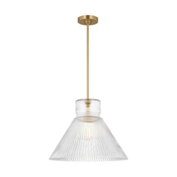 Liouet  Pendant in Satin Brass by Visual Comfort Studio