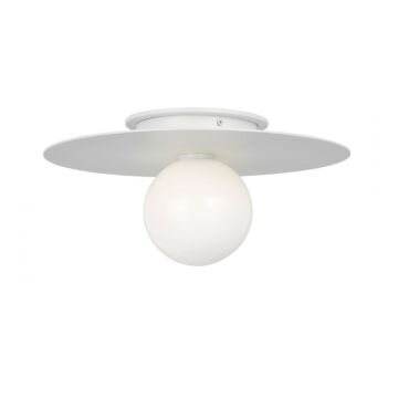 Nodes  Flush Mount in Matte White by Visual Comfort Studio