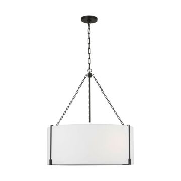 Bergen  Pendant in Aged Iron by Visual Comfort Studio