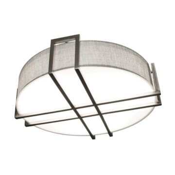 Lambert LED Flush Mount in Satin Nickel by AFX Lighting