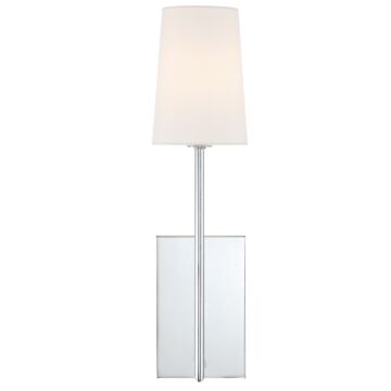 Lena One Light Wall Sconce in Polished Chrome by Crystorama