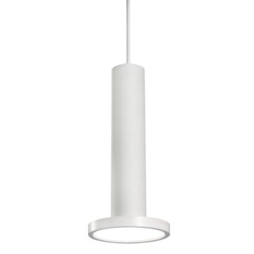 Luna LED Pendant in White by AFX Lighting