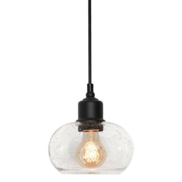 Laney One Light Pendant in Black by AFX Lighting