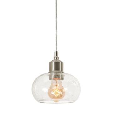 Laney One Light Pendant in Satin Nickel by AFX Lighting