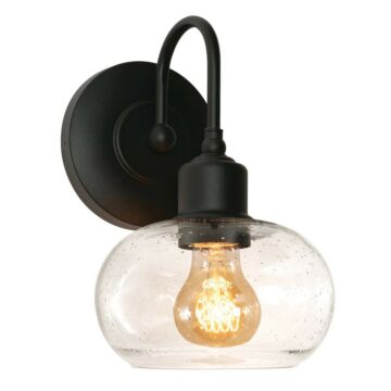 Laney One Light Wall Sconce in Black by AFX Lighting