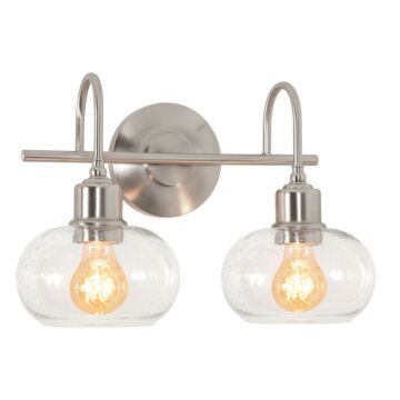 Laney Two Light Vanity in Satin Nickel by AFX Lighting