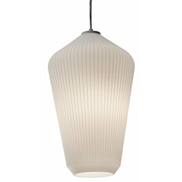 Lola One Light Pendant in White by AFX Lighting