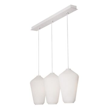 Lola Three Light Pendant in White by AFX Lighting