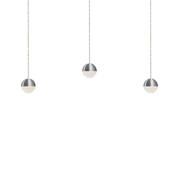  Supernova LED Pendant Light in Nickel