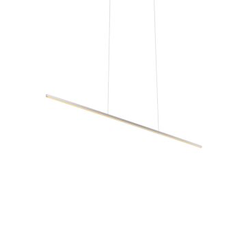 Vega Minor LED Pendant in Brushed Nickel by Kuzco Lighting