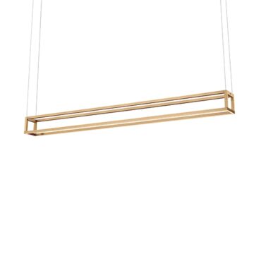  Plaza LED Pendant Light in Gold