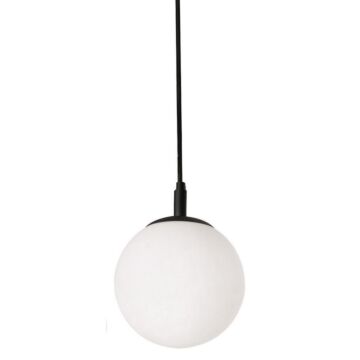 Loretto One Light Pendant in Black by AFX Lighting