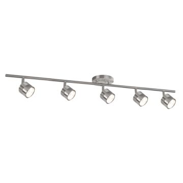 Lyra LED Track Lighting in Brushed Nickel by Kuzco Lighting