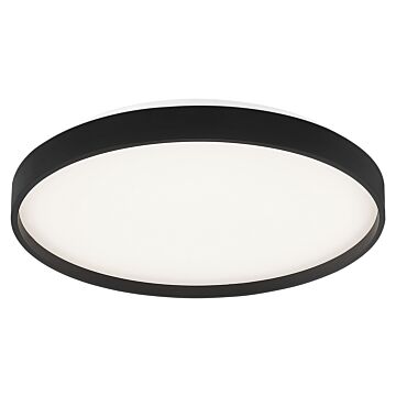 Alexandre LED Ceiling Mount in Black by Matteo Lighting