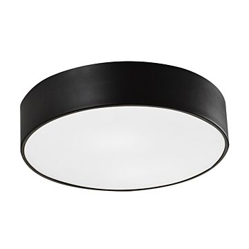 Snare Three Light Flush Mount in Bronze by Matteo Lighting