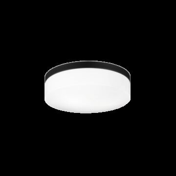 Xenon LED Flush Mount in Black by Matteo Lighting