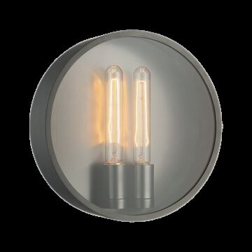 Marco Two Light Wall Sconce in Gunmetal by Matteo Lighting