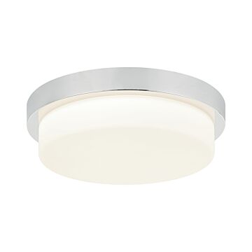 Durham LED Ceiling Mount in Chrome by Matteo Lighting