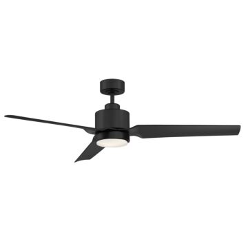 Meridian 52 Inch LED Ceiling Fan in Matte Black
