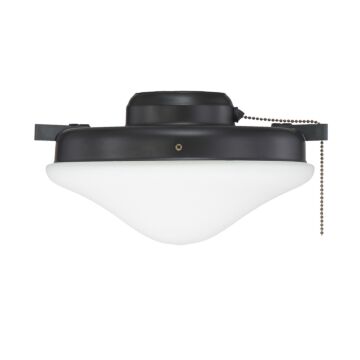Crimson Two Light Fan Light Kit in Flat Black by Savoy House