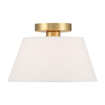  Ceiling Light in Natural Brass