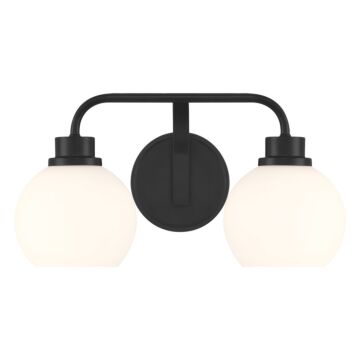  Bathroom Vanity Light in Matte Black