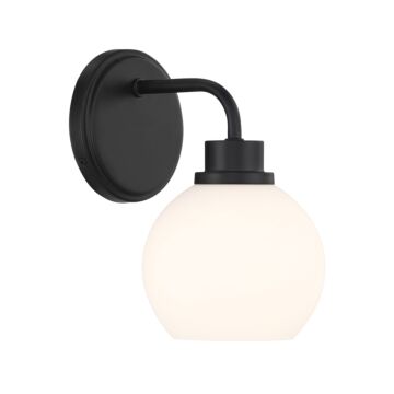  Wall Sconce in Matte Black