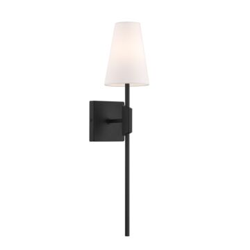  Wall Sconce in Matte Black