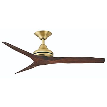 Spitfire Indoor Ceiling Fan in Brushed Satin Brass- MOTOR ONLY