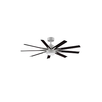 Fanimation Odyn Custom 1 Light 9 Blade Ceiling Fan Motor (Only) in Matte White