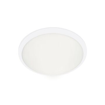 Malta LED Flush Mount in White by Kuzco Lighting