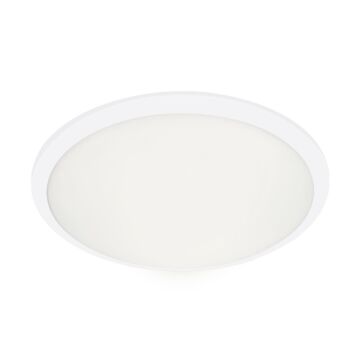 Malta LED Flush Mount in White by Kuzco Lighting