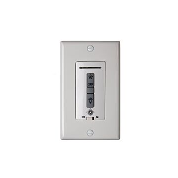 NEO Remote Control Hardwired Remote Wall Control Only in White by Visual Comfort Fan