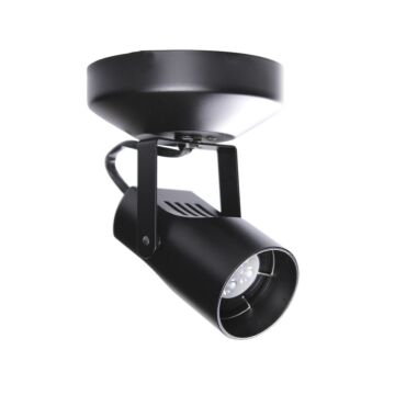 7 1-Light LED Spot Light in Black