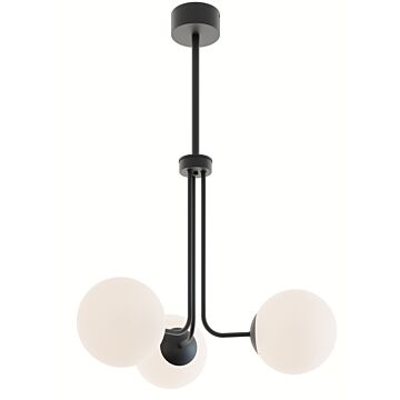 Metropolitan LED Pendant in Black by AFX Lighting