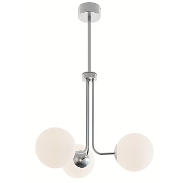 Metropolitan LED Pendant in Satin Nickel by AFX Lighting