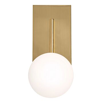 Metropolitan LED Wall Sconce in Satin Brass by AFX Lighting