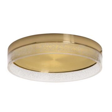 Maggie LED Flush Mount in Satin Brass by AFX Lighting