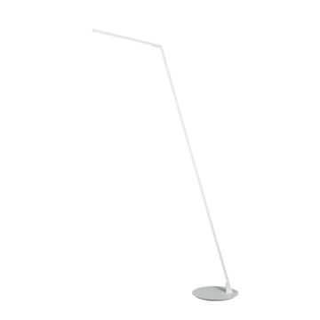 Miter LED Floor Lamp in White by Kuzco Lighting