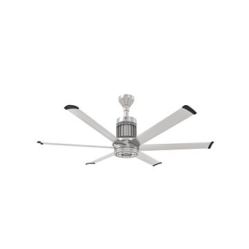 i6 60"Ceiling Fan in Brushed Silver by Big Ass Fans
