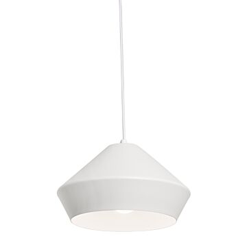 Milo One Light Pendant in White by AFX Lighting