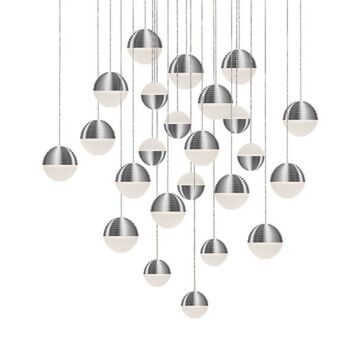  Supernova LED Pendant Light in Nickel