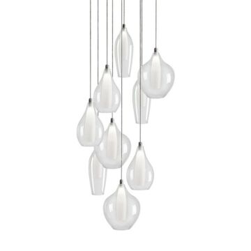 Victoria LED Pendant in Chrome by Kuzco Lighting