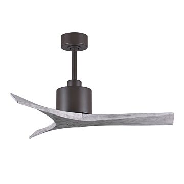 Mollywood 6-Speed DC 42 Ceiling Fan in Textured Bronze with Barnwood Tone blades