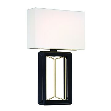 Metropolitan Sable Point Wall Sconce in Sand Coal with Honey Gold Accent