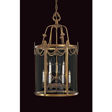 Metropolitan Foyer 9 Lt Foyer Pendant in Dor?? Gold