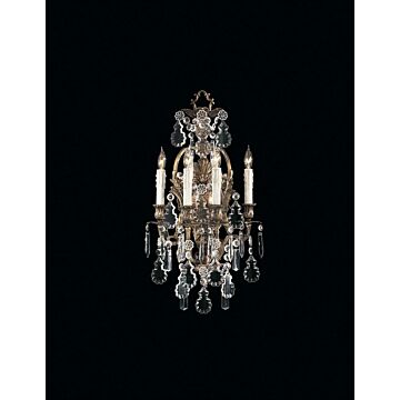 Metropolitan Vintage 4 Lt Wall Sconce in Oxide Brass